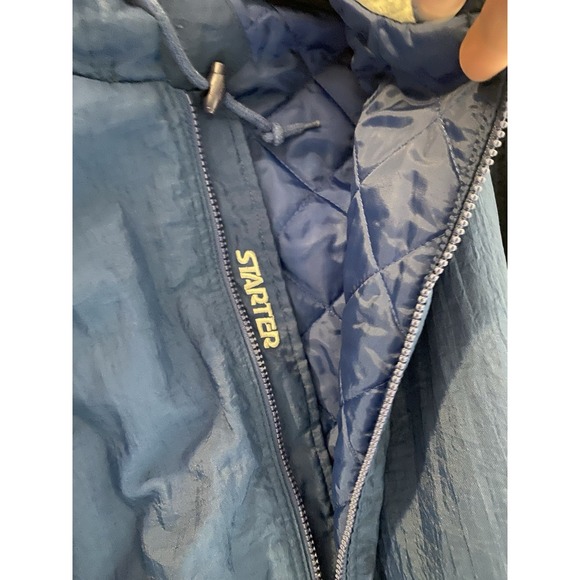 vintage starter dallas cowboys jacket Pro‎ line Puffer Medium Full Zip - Picture 5 of 7